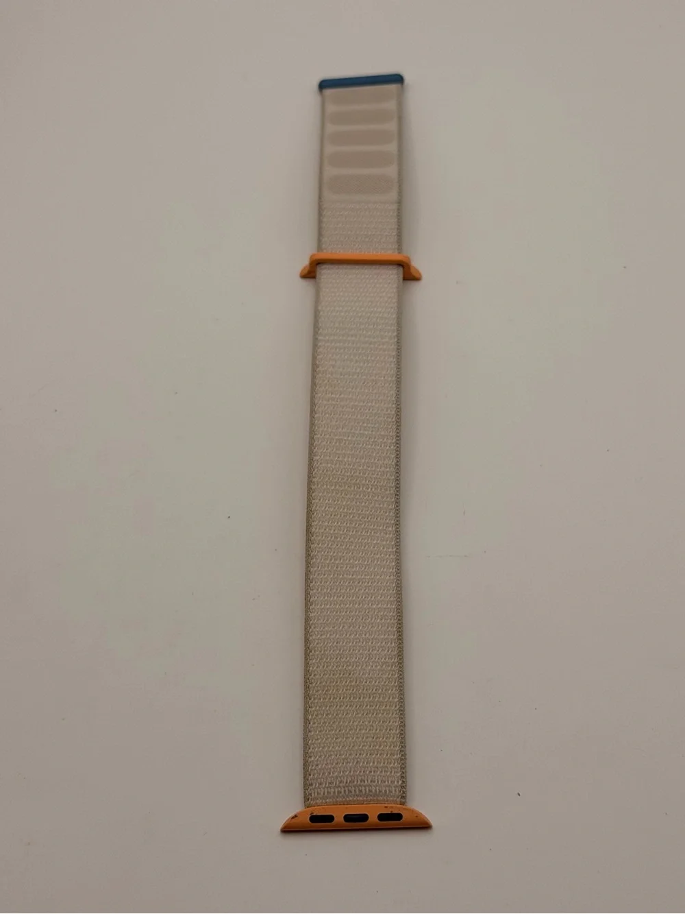 Apple Watch OEM, Single Loop, Comfort Band, Orange/ Blue, 38/40/41mm, Very good